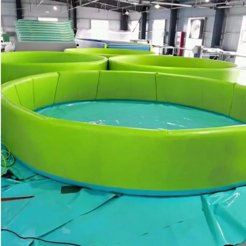 Commerciale personalizzato Outdoor Portatile Drop Stitch Pool DWF Bambini Adulti Durable gonfiabile piscina d'acqua