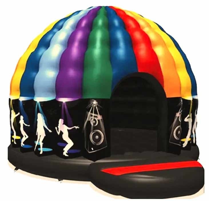 Disco Dome Bounce House in PVC 7-15 giorni Periodo di produzione per il tuo prossimo evento