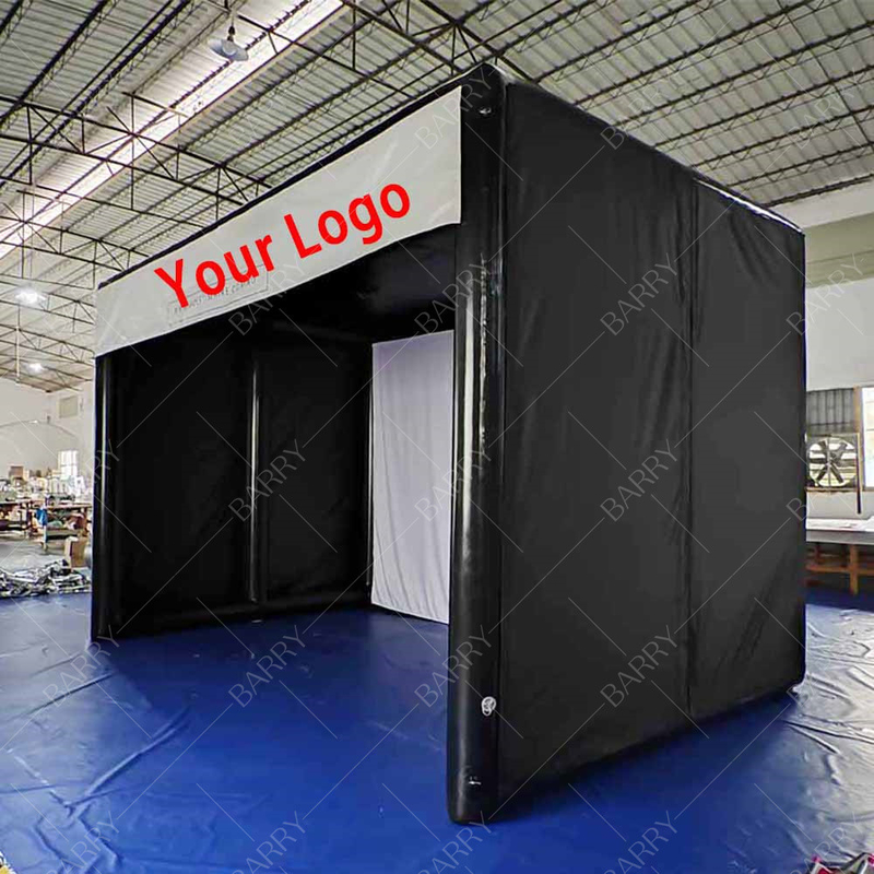 Full Swing Inflatabile Golf Training Tent Sport Game Event Golf Sim Bay Inflatabile Golf Simulator Enclosure