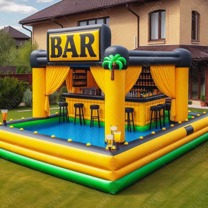 Nuovo design fantastico piscina gonfiabile bar pub gonfiabile casa tenda piscina gonfiabile bar galleggiante piscina gonfiabile pub bar