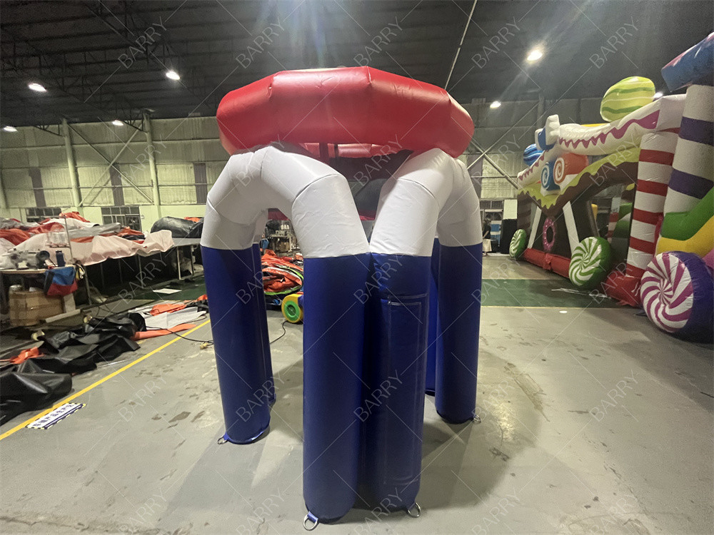 Giant Inflatable Basketball Hoop Shooting Giochi divertenti con pompa d'aria per giochi di basket