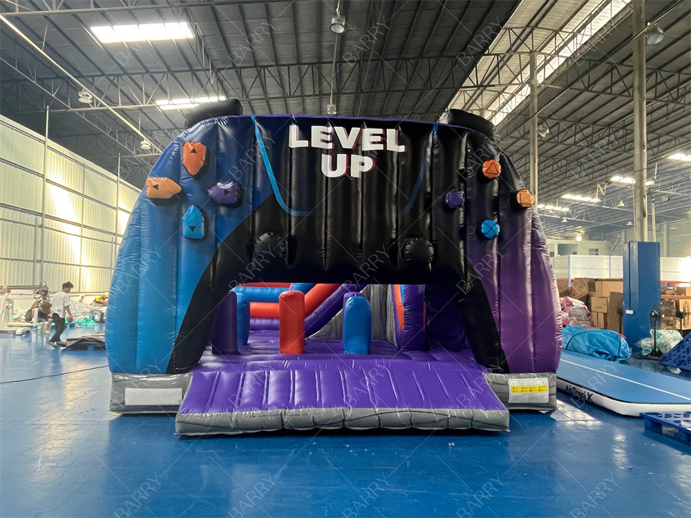 Personalizza dimensione all'ingrosso livello fino gonfiabile Bouncer Combo Bouncy castello per bambini