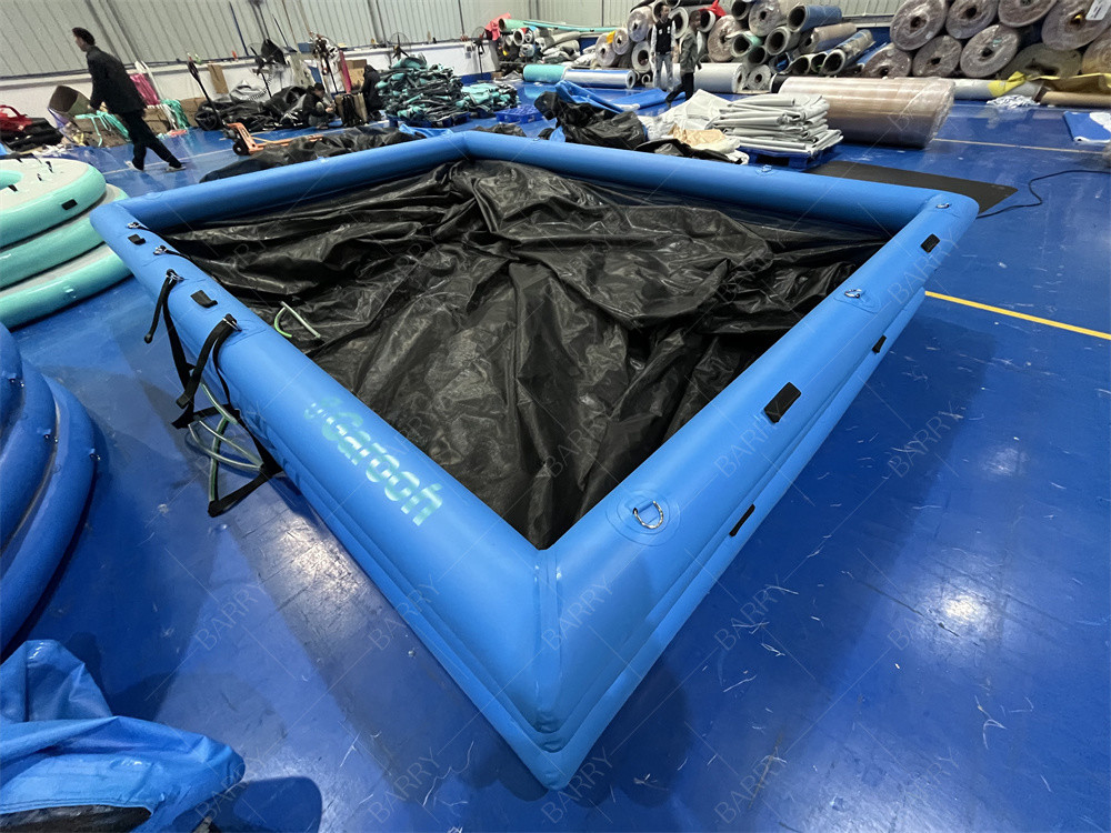 Piscine gonfiabili per yacht anti meduse Piscine gonfiabili galleggianti Oceano Mare Piscina con recinto per yacht
