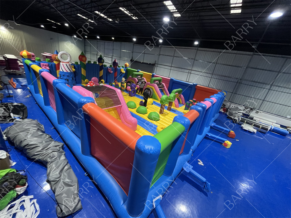 Parco acquatico esterno Parco giochi d'acqua gonfiabile Parco a tema Parco giochi interni Parco trampolino