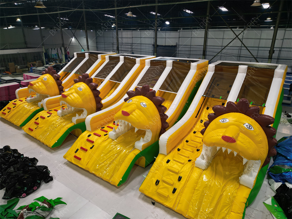 Scivoli gonfiabili per piscina a forma di leone con garanzia di qualità, Scivolo acquatico gonfiabile per piscine interrate
