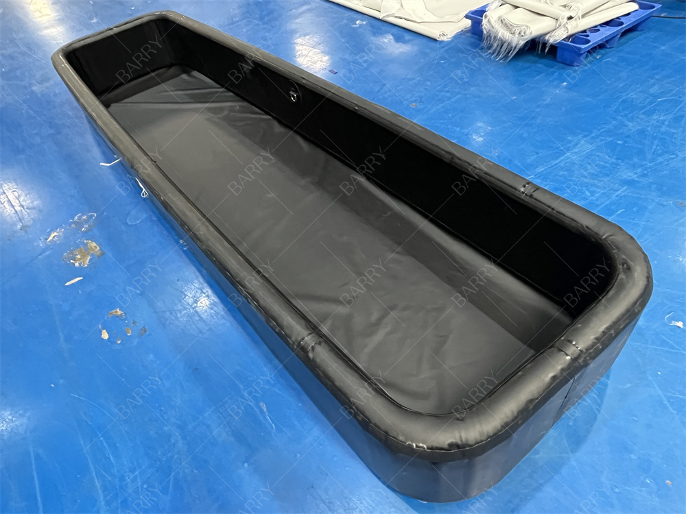 Piscina gonfiabile rettangolare Drop Stitch con tecnologia Multipla ad aria Piscina gonfiabile per esterni Personalizzazione