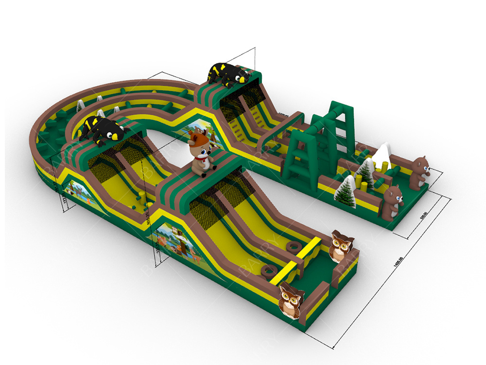Scivolo gonfiabile gigante gonfiabile gonfiabile gonfiabile gioco gonfiabile parco trampolino per bambini e adulti