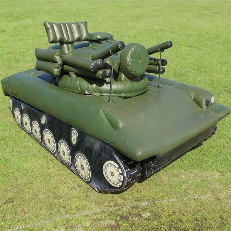 8.8m Panzer Militare gonfiabile Modello Di Evento Esterno Decor Panzer leggero tattico