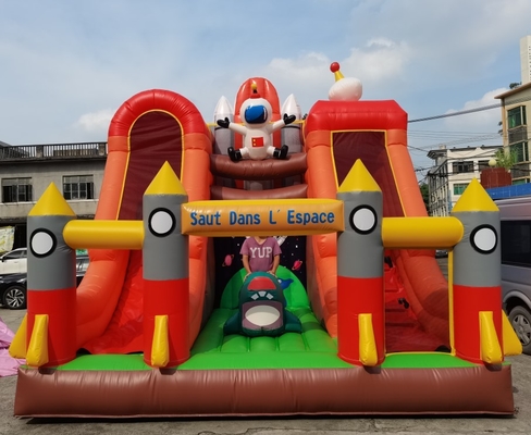 5mLX5mWX6mH che il rimbalzo di salto gonfiabile fortifica lo scorrevole del razzo per i bambini fanno festa
