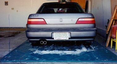 Salva L'Ambiente Autolavaggio Garage Tappetino Contenimento Acqua E Sistema Di Recupero Acqua Autolavaggio Gonfiabile