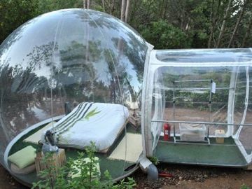 Tenda gonfiabile del campo del prato inglese della radura gonfiabile all'aperto trasparente della tenda per la famiglia