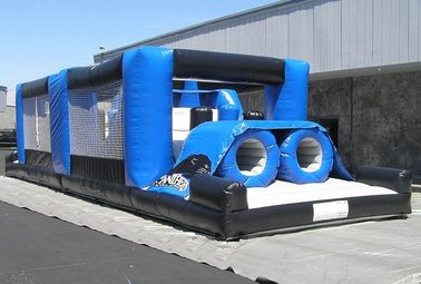 Corsa rimbalzante del PVC Inflatble Ourdoor di corsa ad ostacoli dei castelli di sfida di Boot Camp