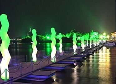 Cambiamento principale Wave gonfiabile di colore di illuminazione principale per la strada scura