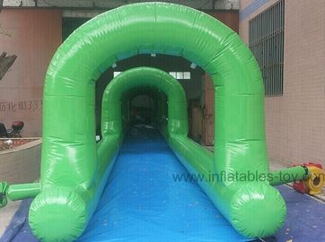Scorrevoli gonfiabili su misura dello stagno, acquascivoli gonfiabili della tela cerata del PVC per gli adulti