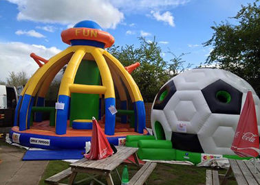 Campo da giuoco gonfiabile commerciale del bambino con il logo che stampa SCT EN71