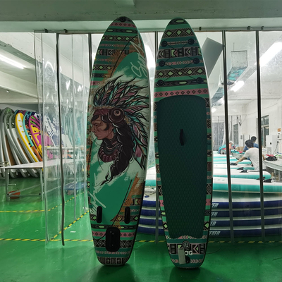 Cada il bordo di pagaia gonfiabile su misura punto di esplosione del bordo del Sup per la corsa di yoga