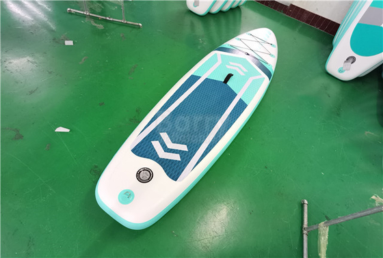 del supporto 375lbs colore bianco gonfiabile di verde del bordo di pagaia su e
