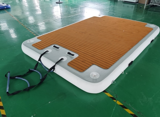 Punto di goccia del materasso del galleggiante della piscina gonfiabile personalizzato