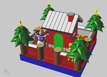 Albero di Natale gonfiabile/castello di salto gonfiabile bambini della Camera per i bambini