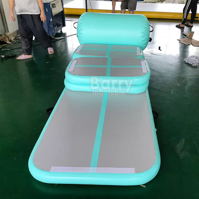 Set da allenamento gonfiabile per pista d'aria di dimensioni personalizzate con pompa ad aria libera