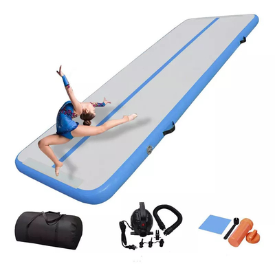 DWF+1.2mm Plato Inflatable Air Tumbling Track per la stuoia di caduta di ginnastica