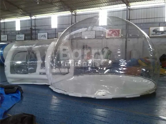 tenda gonfiabile chiara di campeggio dell'aria del PVC di 1.0mm all'aperto per affitto