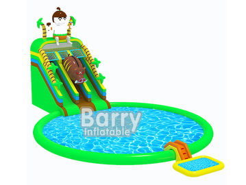 Certificato gonfiabile del CE del parco dell'acqua dell'acqua del fumetto della giungla gonfiabile giurassica del parco