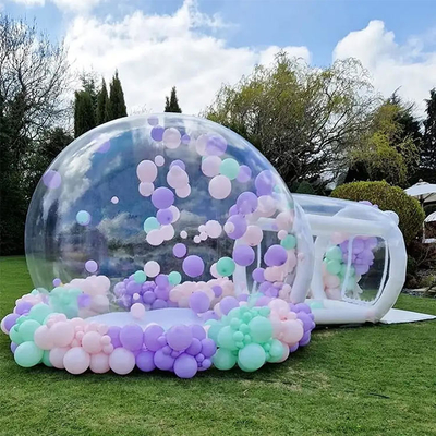 Casa gonfiabile trasparente dei palloni della bolla della tenda della bolla della cupola del PVC di 1mm