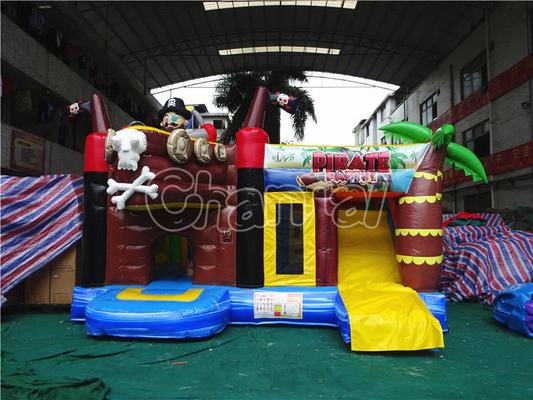 Case gonfiabili resistenti al fuoco Tema pirata Castello gonfiabile gonfiabile per bambini