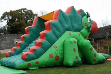 Dimensioni personalizzate scivoli d'acqua gonfiabili Dinosauro Casa rimbalzo per bambini