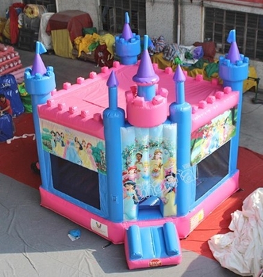 Pvc bambino gonfiabile buttafuori Princess Combo Bounce House