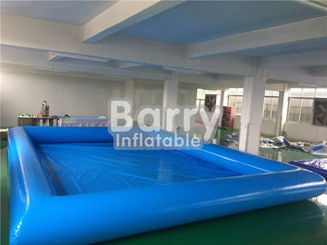 Stagno di acqua portatile quadrato dei bambini blu durevoli con i giocattoli gonfiabili dell'acqua