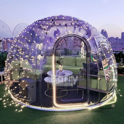 CE e SGS Certificato Tenda a bolla gonfiabile Tecnologia a doppia cucitura per campeggio