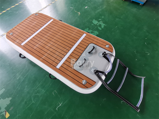 Facile installazione Piccolo Jet Ski gonfiabile privato Dock galleggiante per barca
