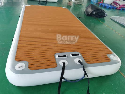 Docks di jet-ski galleggianti Yacht Pontoon Piattaforma gonfiabile Yacht Dock gonfiabile per l'acqua