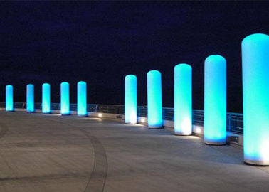 Colonna gonfiabile promozionale del cono, colonna gonfiabile per il partito o nozze