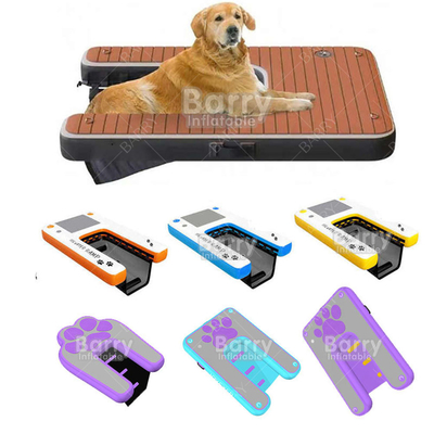 Scalinata per animali domestici per gatti Per cani domestici per gatti Rampa Pvc Inflatabili Pallini per cani di grandi dimensioni fino a 220 libbre Salire fuori dall'acqua