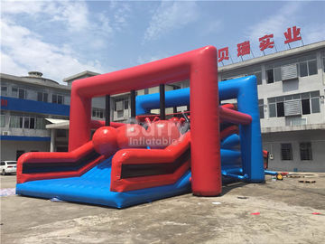 Gioco gonfiabile Wrecking Ball 5K gonfiabile di corsa ad ostacoli di sport insani della tela cerata del PVC di Platone