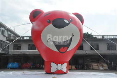 Pallone a terra gonfiabile dell'orso rosso di Oxford per la pubblicità dell'altezza di 8.5m