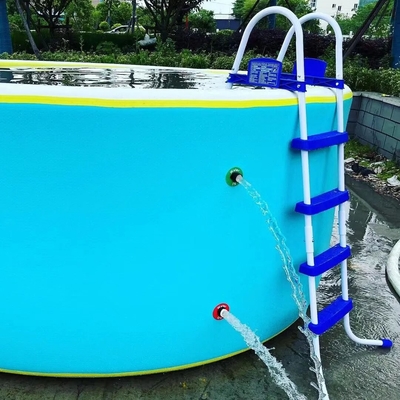 Piscine a cucitura a goccia di PVC rettangolare o rotonda personalizzabile per bambini Piscina di bagno a ghiaccio