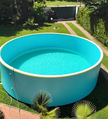 Facile da pulire Folding Drop Stitch Pool gonfiabile e logo stampato portabile Drop Stich Pool