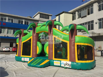 Campo da giuoco gonfiabile del bambino del parco a tema, castello rimbalzante gonfiabile