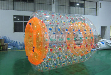 PVC giochi gonfiabili del parco dell'acqua di 0.9mm o di 0,6, rullo gonfiabile dell'acqua per gli adulti