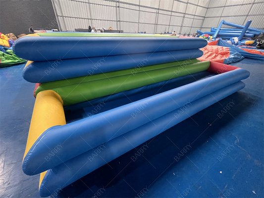 Piscina gonfiabile in PVC Barry 500x130x35cm con kit pompa