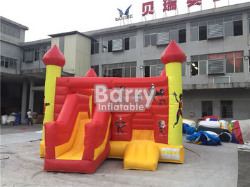 Lo scorrevole rimbalzante gonfiabile commerciale, fa scoppiare il castello di salto combinato per il gioco dei bambini
