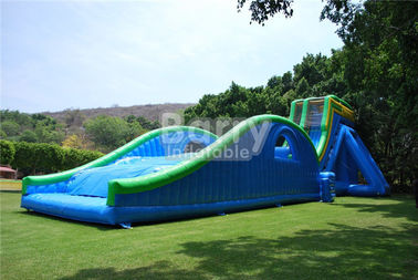 scivolo gonfiabile gigante della tela cerata del PVC di 0.55mm per l'evento/acquascivolo alto 42ft enorme di calcio di rimbalzo