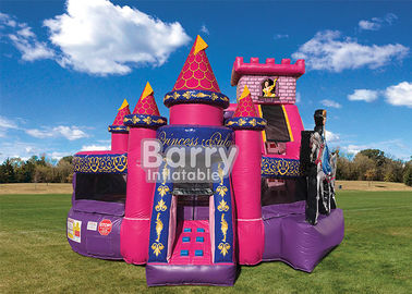 Principessa commerciale Kid Zone Wet o scorrevole combinato/gonfiabile asciutto della Camera dei buttafuori combinato