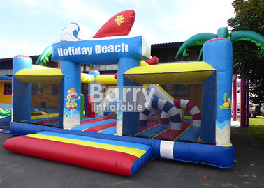 campo da giuoco gonfiabile materiale dell'attrezzatura del parco del PVC di 0.55m/spiaggia all'aperto Playland gonfiabile di festa