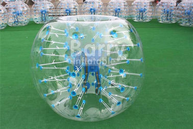 calcio bianco della palla della bolla della palla del criceto di esplosione del PVC/TPU di 1m 1.2m 1.5m 1.8m per i bambini e l'adulto