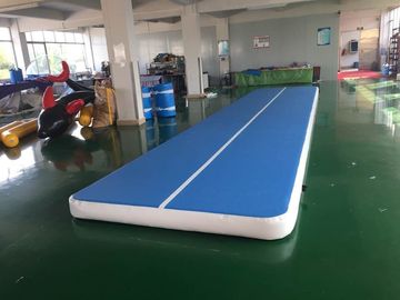 Stuoia gonfiabile di ginnastica della pista di caduta della stuoia della palestra 10m della pista di aria di dimensione su ordinazione 3m 4m 5m 6m 8m